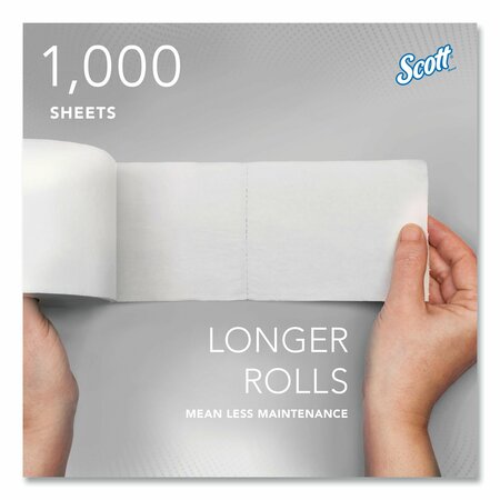 Scott Coreless, 2 Ply, 1000 Sheets, White, 36 PK 4007
